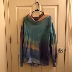 Zara Tie-Dye oversize hoodie